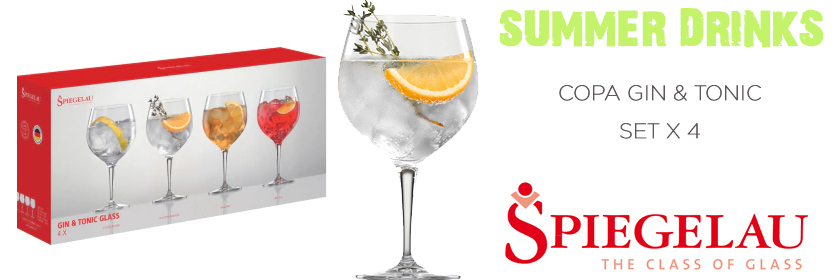 Copa Gin & Tonica set x 4